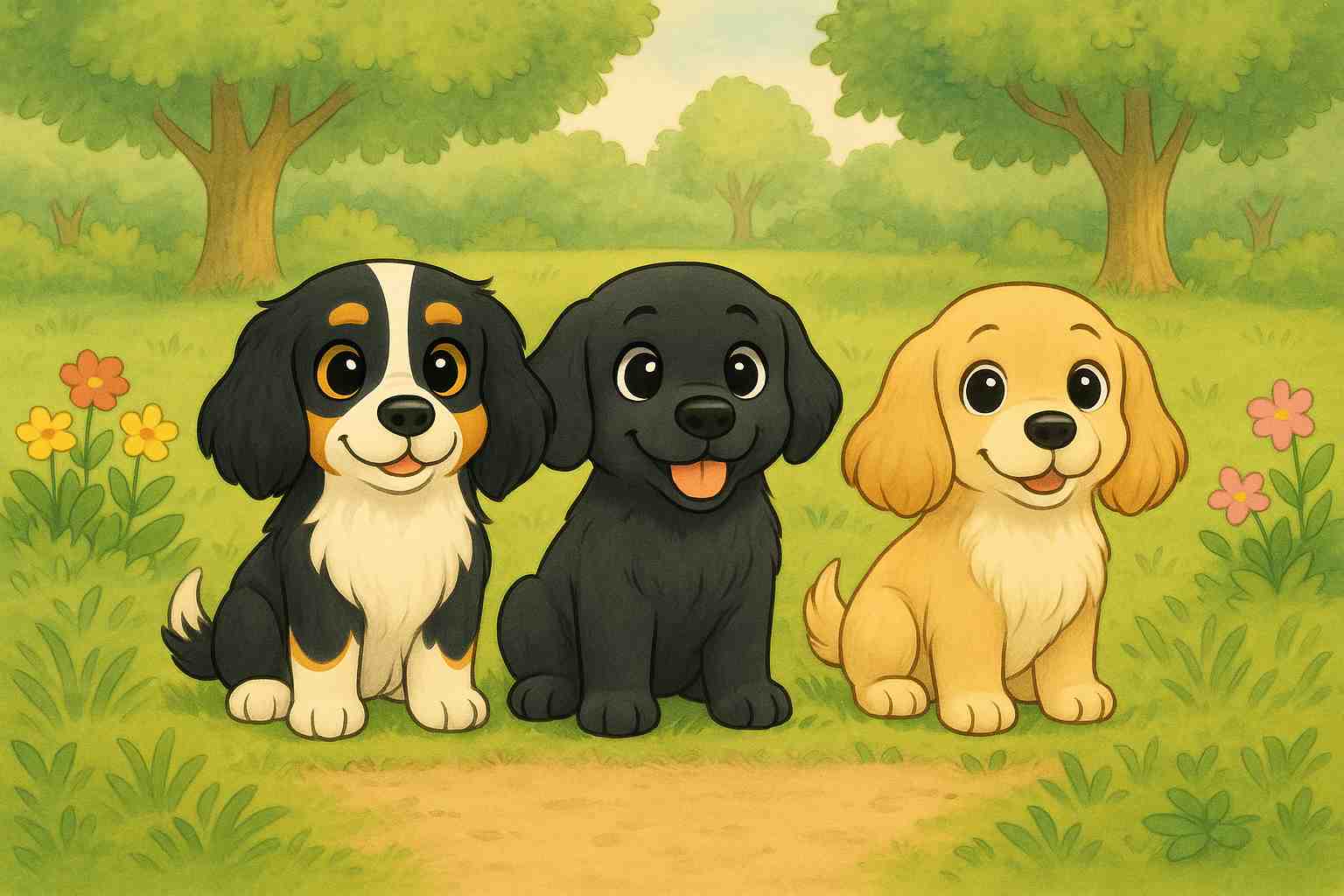 Chloe, Brady and Julie together